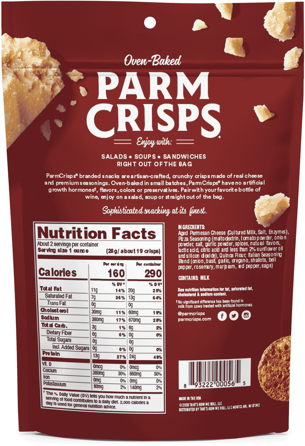 Variety Pack 1.75oz 6 pack (Cheddar, Pizza, Sour Cream & Onion, Sesame, Jalapeno) - Image 4