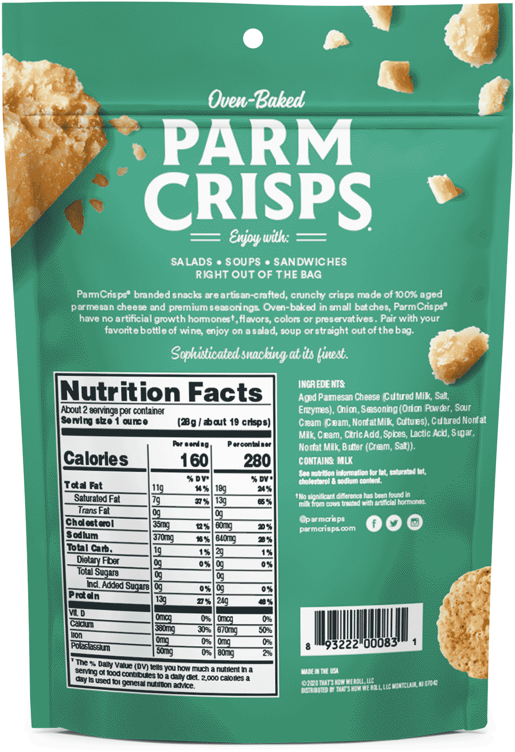 Sour Cream & Onion Pouch - Image 2