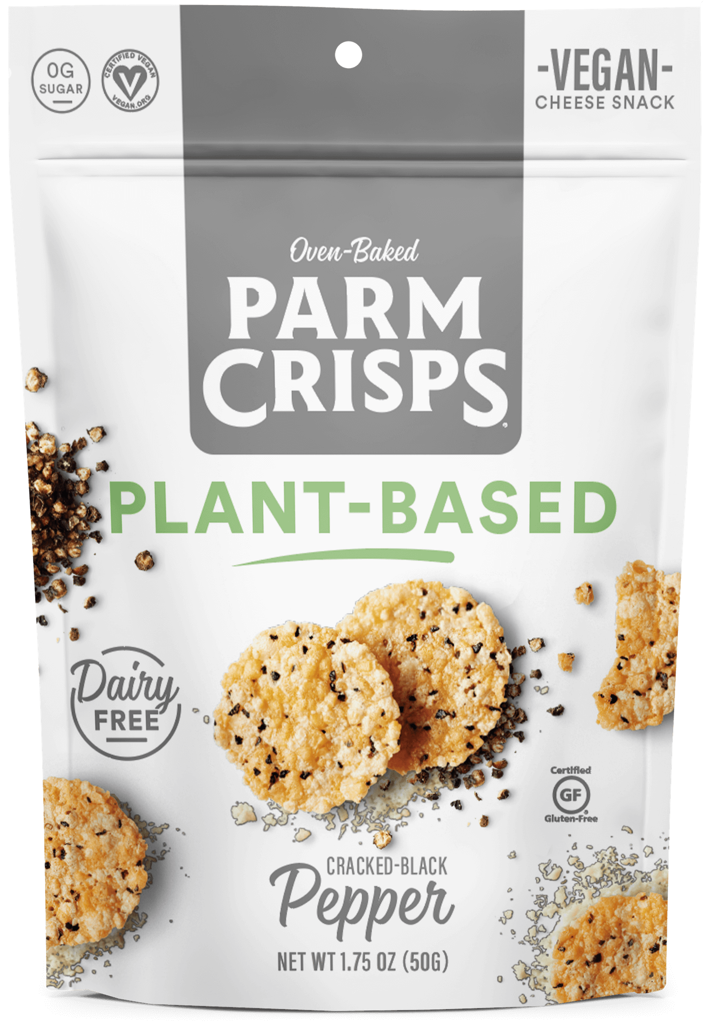 Plant-Based Cracked Black Pepper Pouch